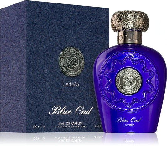 Apa de parfum Lattafa Blue Oud 100ml